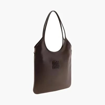 Сумки Miu Miu Cognac Ivy Leather Bag «Radica» 