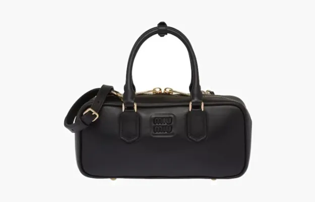 Сумки Miu Miu Arcadie leather bag «Black» 