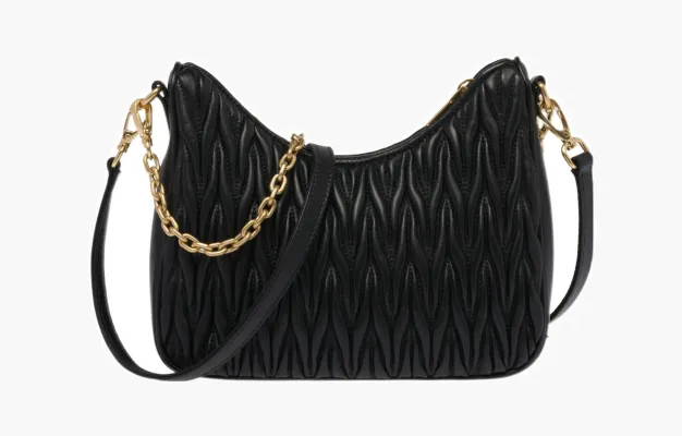 Сумки Miu Miu Shoulder bag in matlasse «Black» 
