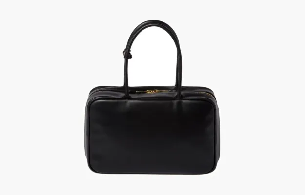 Сумки Miu Miu Leather Top-Handle Bag «Black» 