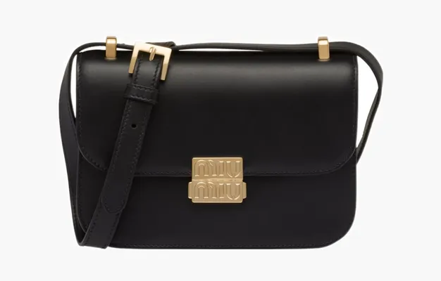 Сумки Miu Miu Leather Shoulder Bag «Black» 