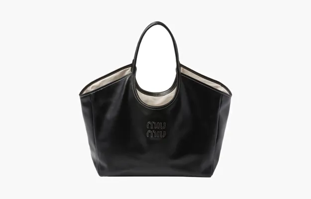 Сумки Miu Miu Ivy Leather Bag «Black» 