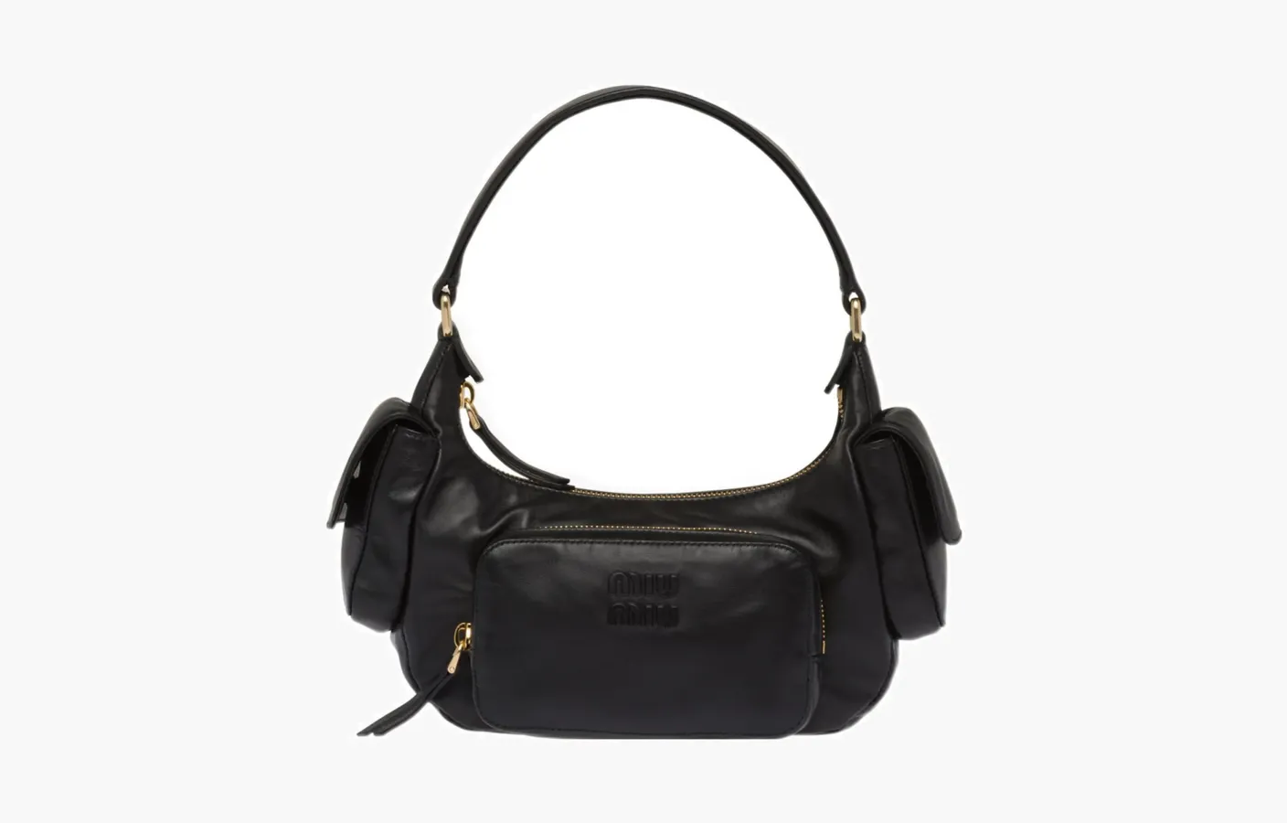 Miu Miu Nappa Leather Pocket bag «Black»