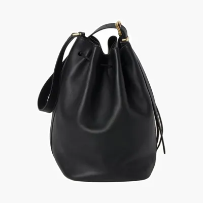 Сумки Miu Miu Leather bucket bag «Black» 