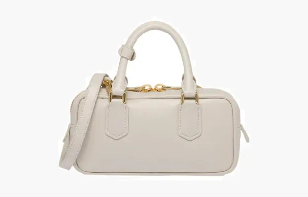 Сумки Miu Miu Arcadie Leather Bag «Chalk White» 