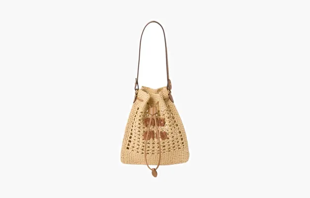 Сумки Miu Miu Drawstring Tote «Naturale» 