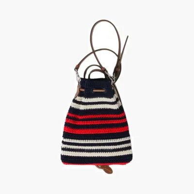 Сумки Miu Miu Crochet Mini-Bag «Blue/Red/White» 
