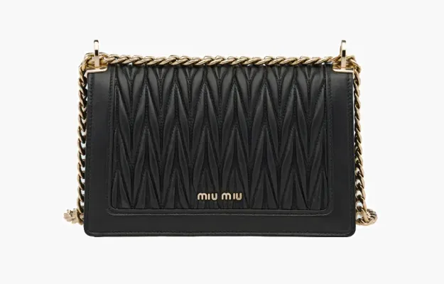 Сумки Miu Miu Confidential Shoulder Bag «Black» 