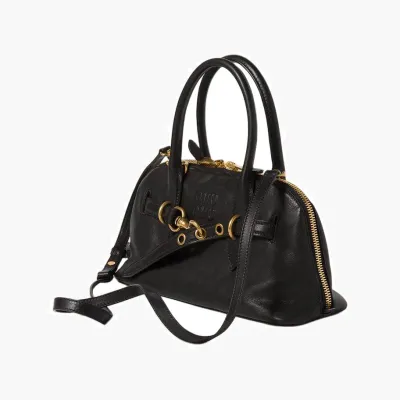 Сумки Miu Miu Aventure Leather Handbag «Black» 