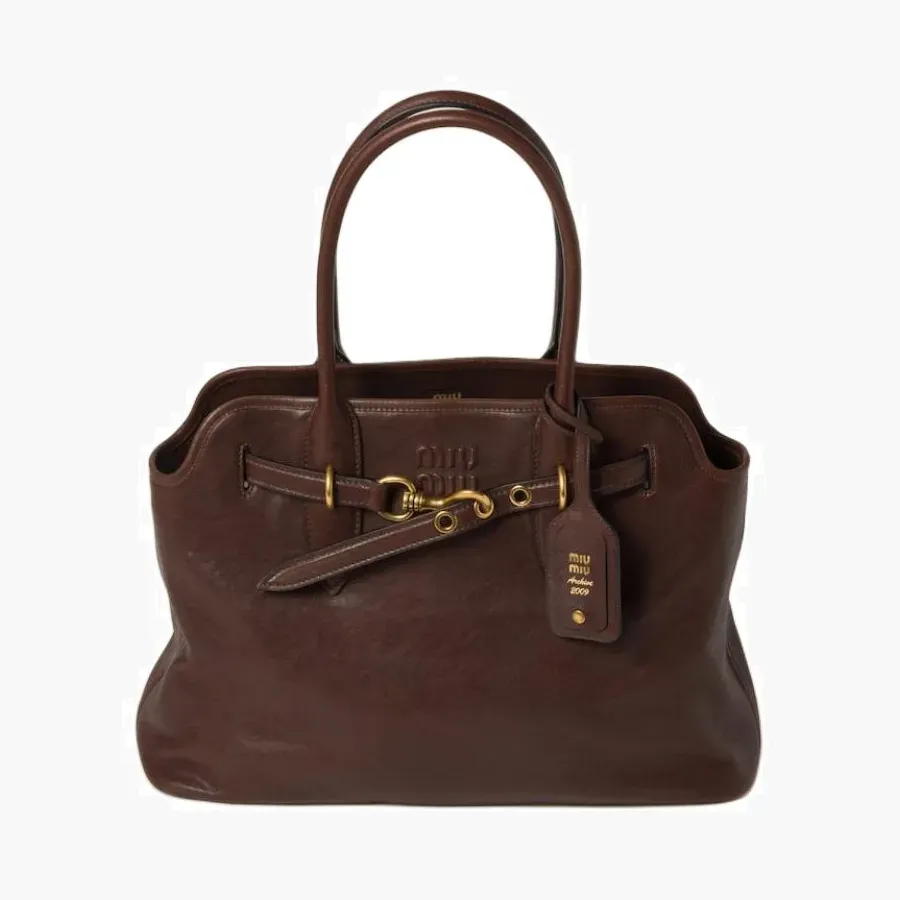 Miu Miu Aventure nappa leather bag «Briarwood»