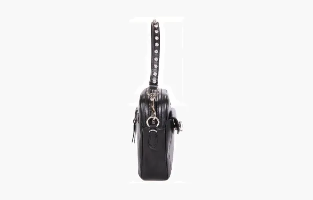 Сумки Miu Miu Solitaire Shoulder Bag «Black» 