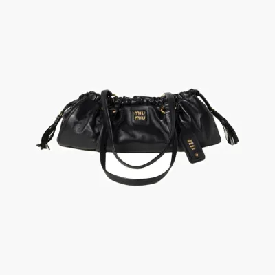 Сумки Miu Miu Joie nappa leather bag «Black» 