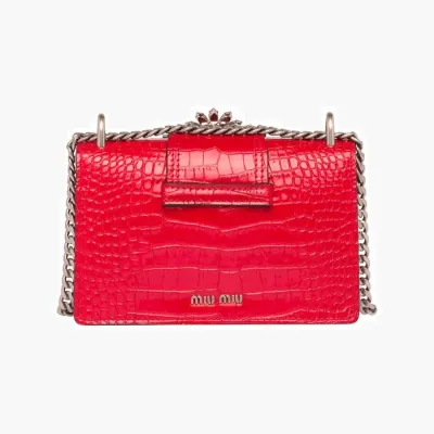 Сумки Miu Miu Crossbody Bag «Red» 