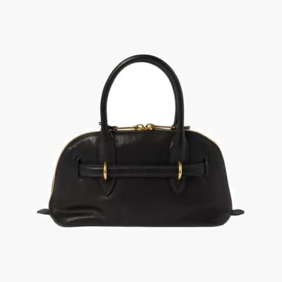 Сумки Miu Miu Aventure nappa leather top-handle bag «Black» 