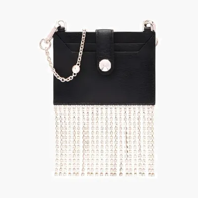 Сумки Miu Miu Leather Card holder «Black» 