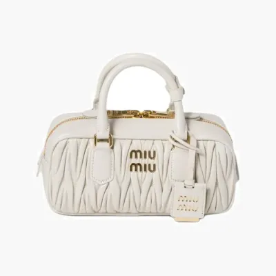 Сумки Miu Miu Arcadie Matelassé Bag «White» 