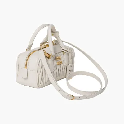 Сумки Miu Miu Arcadie Matelassé Bag «White» 