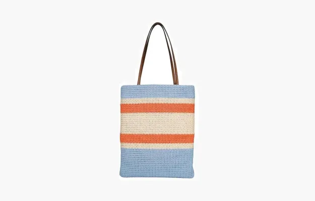 Сумки Miu Miu Logo Tote Bag «Blue» 