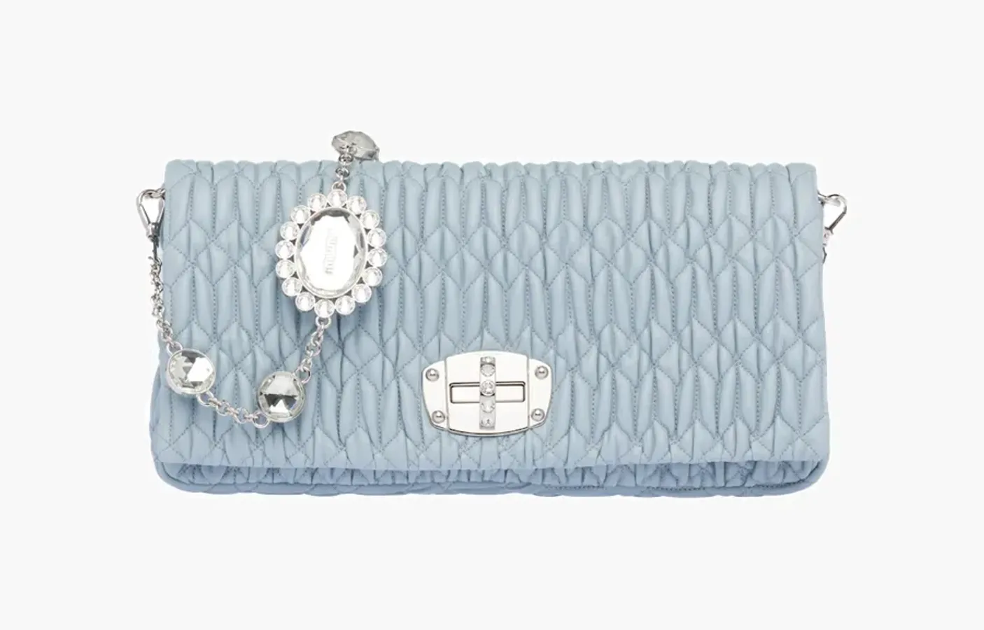 Miu Miu Crystal Handbag «Blue»
