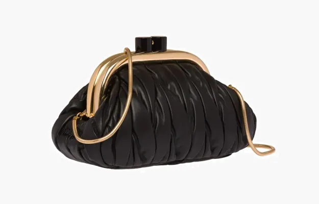 Сумки Miu Miu Belle In Soft Leather «Black» 