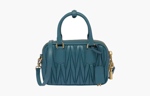 Сумки Miu Miu Matelassè Nappa «Blue» 