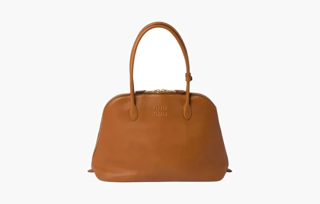 Сумки Miu Miu Leather Bag «Cognac» 