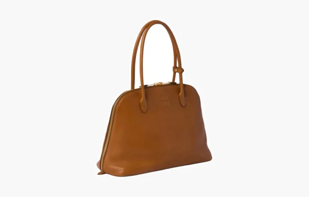 Сумки Miu Miu Leather Bag «Cognac» 