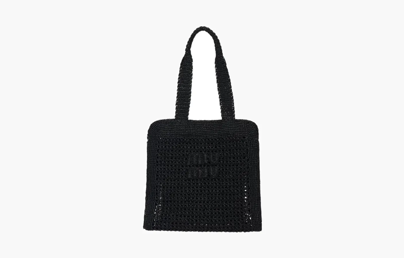 Miu Miu Fabric Tote Bag «Black»