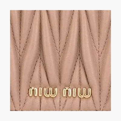 Сумки Miu Miu Long Zipper Wallet «Pink» 