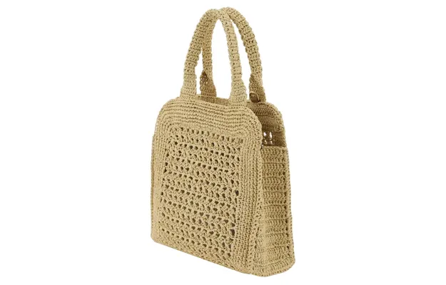 Сумки Miu Miu Raffia Tote Bag «Beige» 