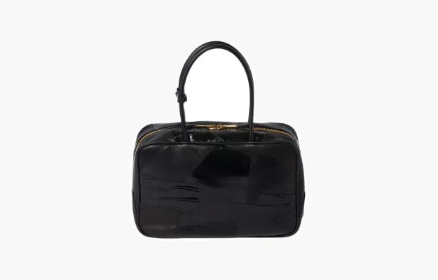 Сумки Miu Miu Leather Patchwork Beau Bag «Black» 