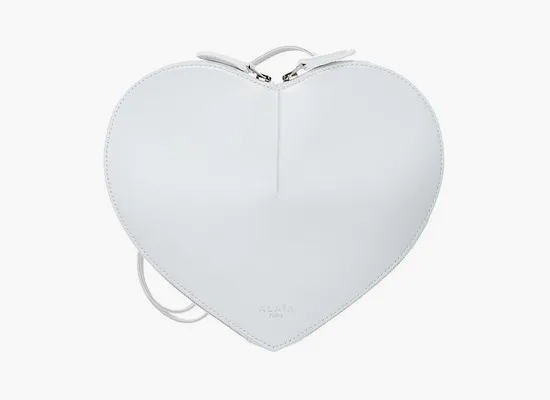 Сумки Alaia Le Coeur Bag «White» белый