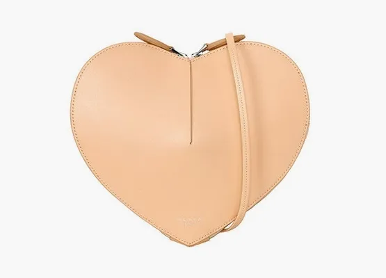 Сумки Alaia Le Coeur Bag «Cream» кремовый