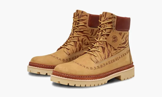 Обувь Timberland x CLOT Future73 Timberloop 6-inch Boot «Wheat» коричневый