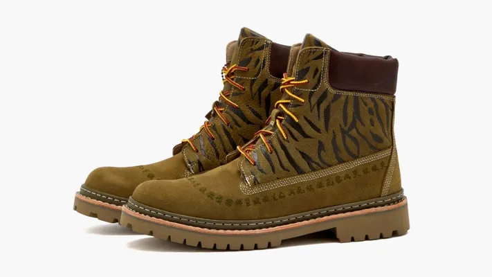 Обувь Timberland x CLOT Future 73 Timberloop 6 Boot WMNS «Olive Green» зеленый