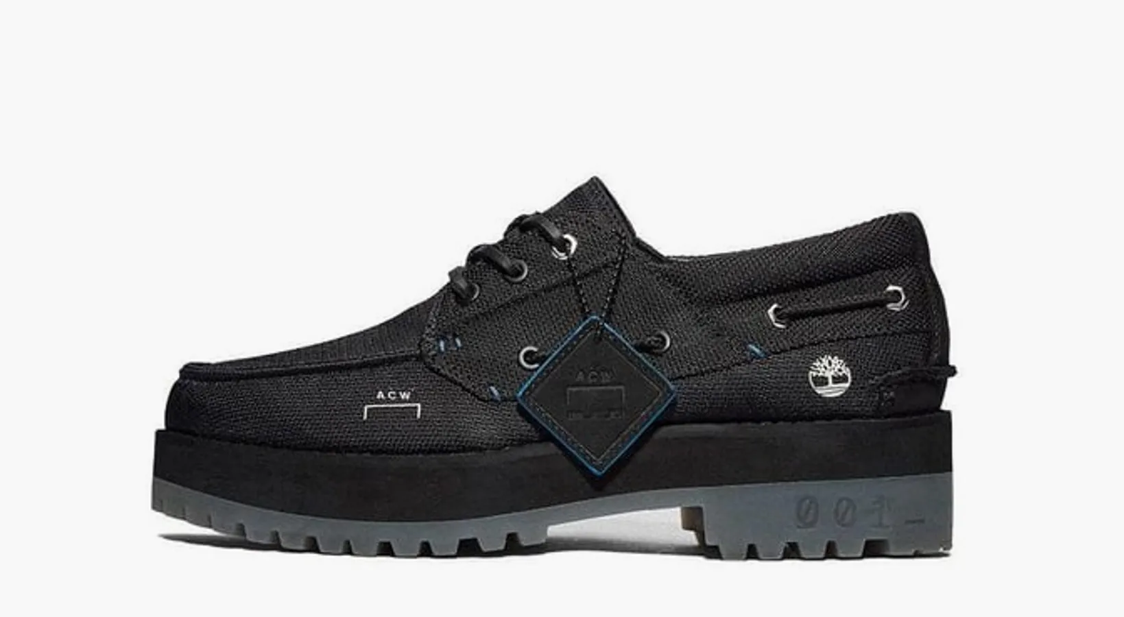 Timberland x A Cold Wall Handsewn Boat Shoes «Black»