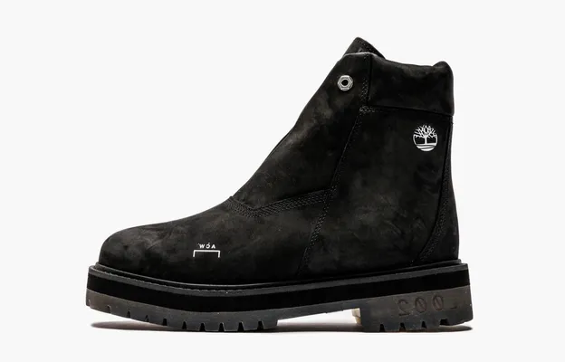 Обувь Timberland x A-Cold-Wall 6 Inch Side Zip Boot «Jet Black» черный
