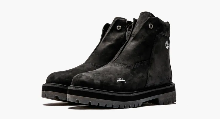 Обувь Timberland x A-Cold-Wall 6 Inch Side Zip Boot «Jet Black» черный