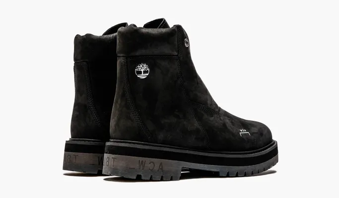 Обувь Timberland x A-Cold-Wall 6 Inch Side Zip Boot «Jet Black» черный
