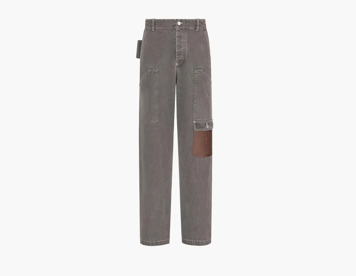 Dior x Stone Island Cargo Jeans «Black»