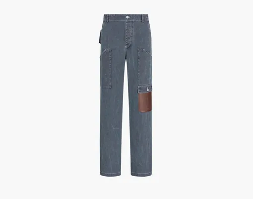 Одежда Dior x Stone Island Cargo Jeans «Grey» серый