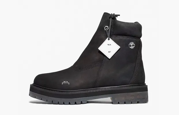 Обувь Timberland x A Cold Wall 6 Inch Premium Side Zip Boot Wmns «Jet Black» черный