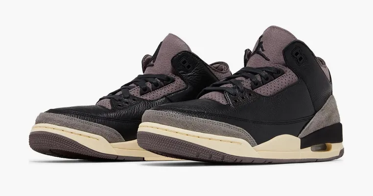 Кроссовки Air Jordan 3 Retro x A Ma Maniére Wmns «While You Were Sleeping» черный
