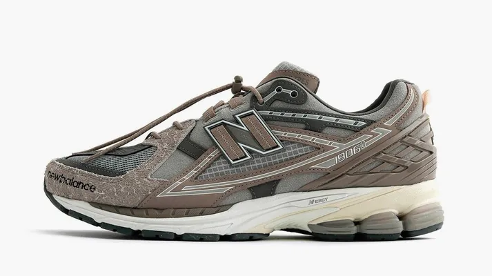 Кроссовки New Balance 1906U x INVINCIBLE x N.HOOLYWOOD «Grey Titan» серый
