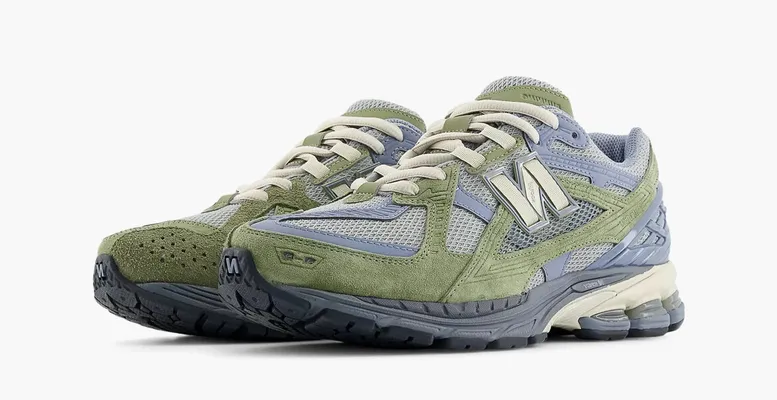 Кроссовки New Balance 1906U «Slate Grey Dark Olivine» зеленый