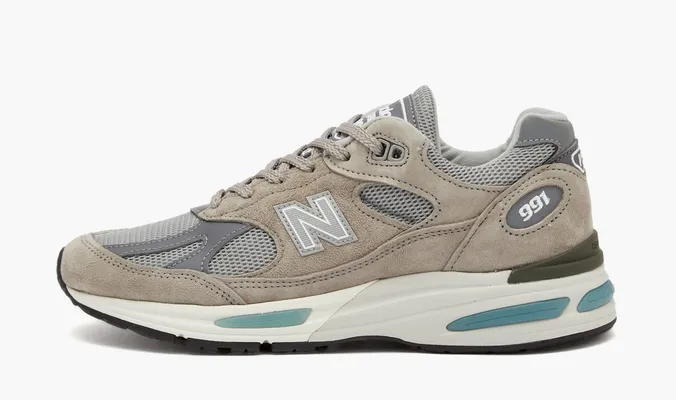 Кроссовки New Balance 991v2 Made in England «Rock Ridge» серый