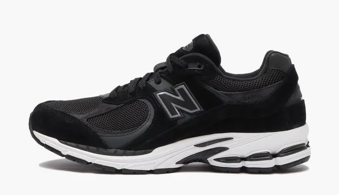 Кроссовки New Balance 2002R «Black Gunmetal» черный