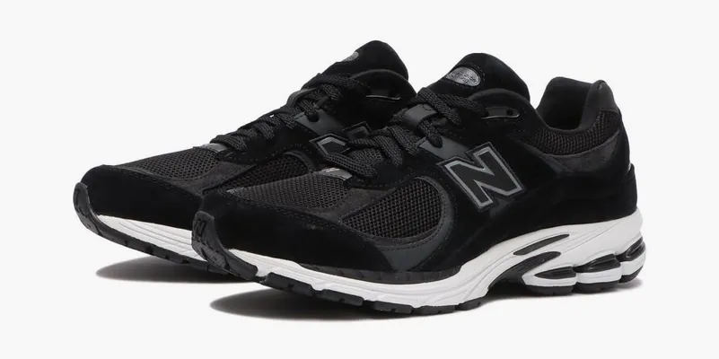 Кроссовки New Balance 2002R «Black Gunmetal» черный