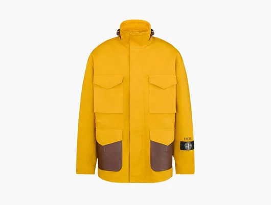 Одежда Dior x Stone Island Jacket «Yellow» желтый