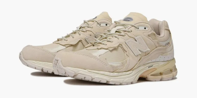 Кроссовки New Balance 2002R «Protection Pack - Sandstone» кремовый